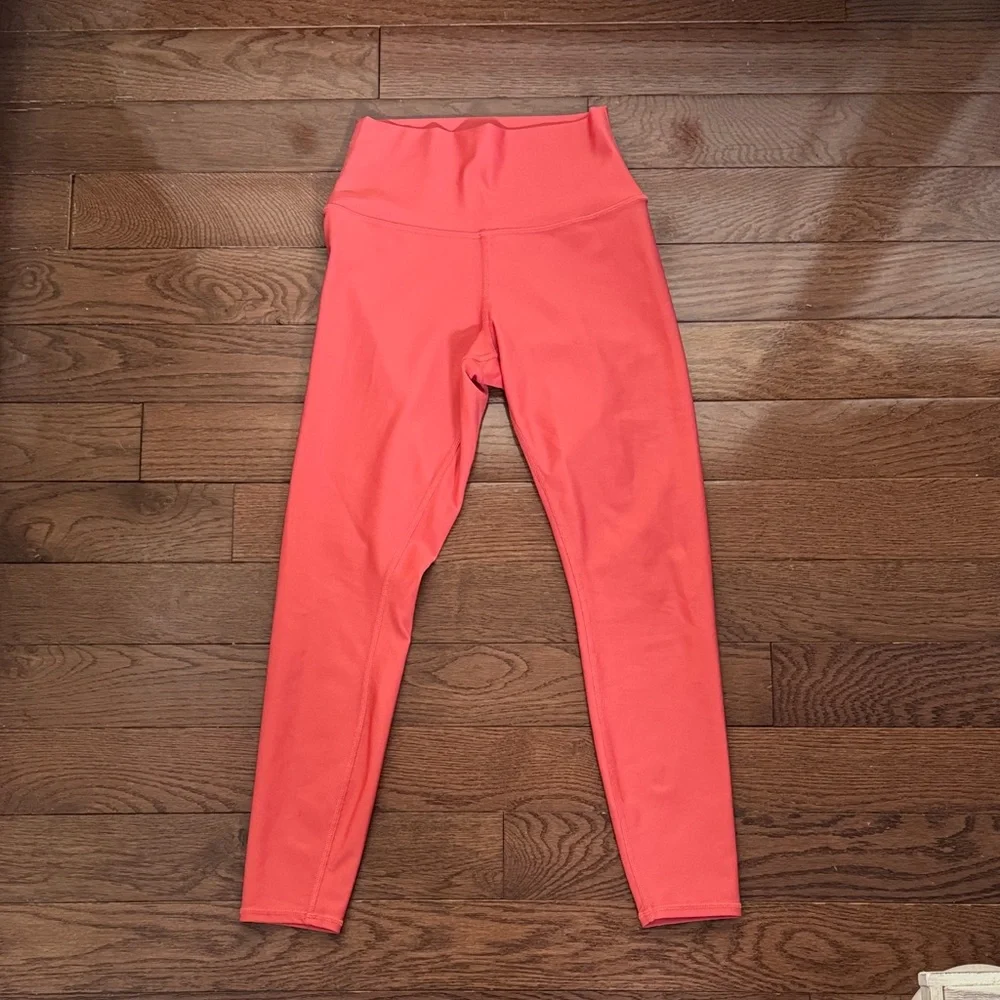 Alo 7/8 high waist airlift leggings - coral S